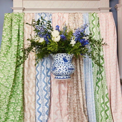 Pink Bamboo Trellis Fabric