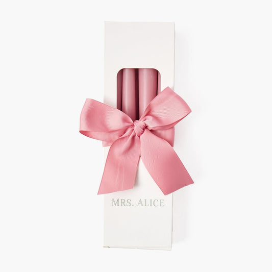 Pink Candles (Set of 8)
