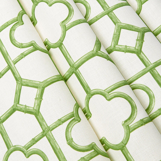 Green Shaded Bamboo Fabric