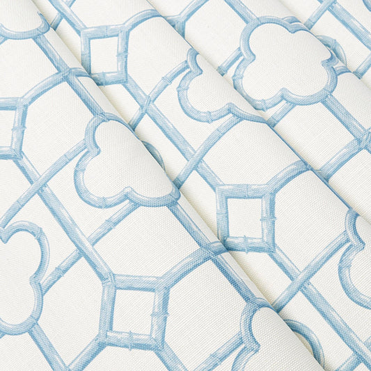 Blue Shaded Bamboo Fabric