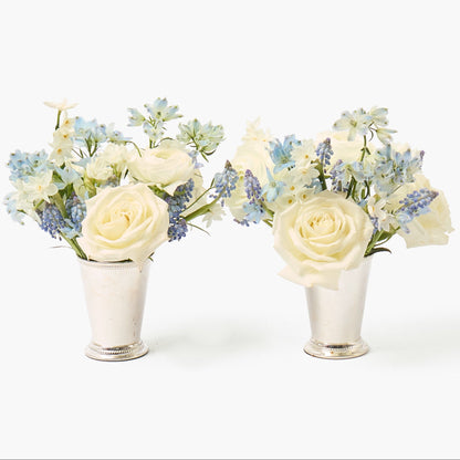 Silver Mint Julep Cups (Pair)