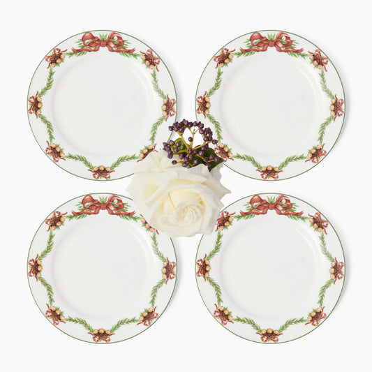 Acorn Garland Starter Plate (Set of 4)