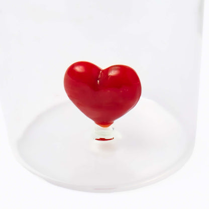 Love Heart Glasses (Set of 4)
