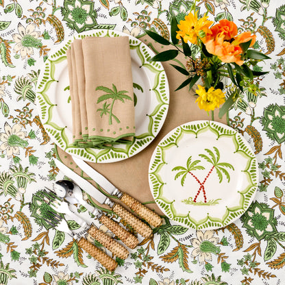 Helena Blockprint Tablecloth