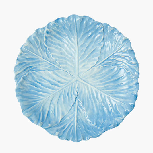 Blue Serena Cabbage Dinner Plate