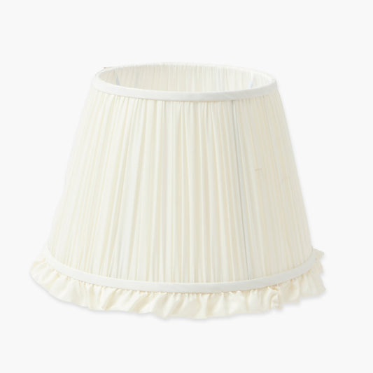Cream Ruffle Lampshade (30cm)
